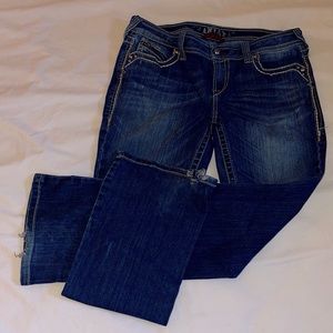 “Ruby” Embroidered 31R Bootcut